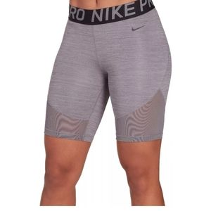 Nike Pro Gray Athletic Shorts